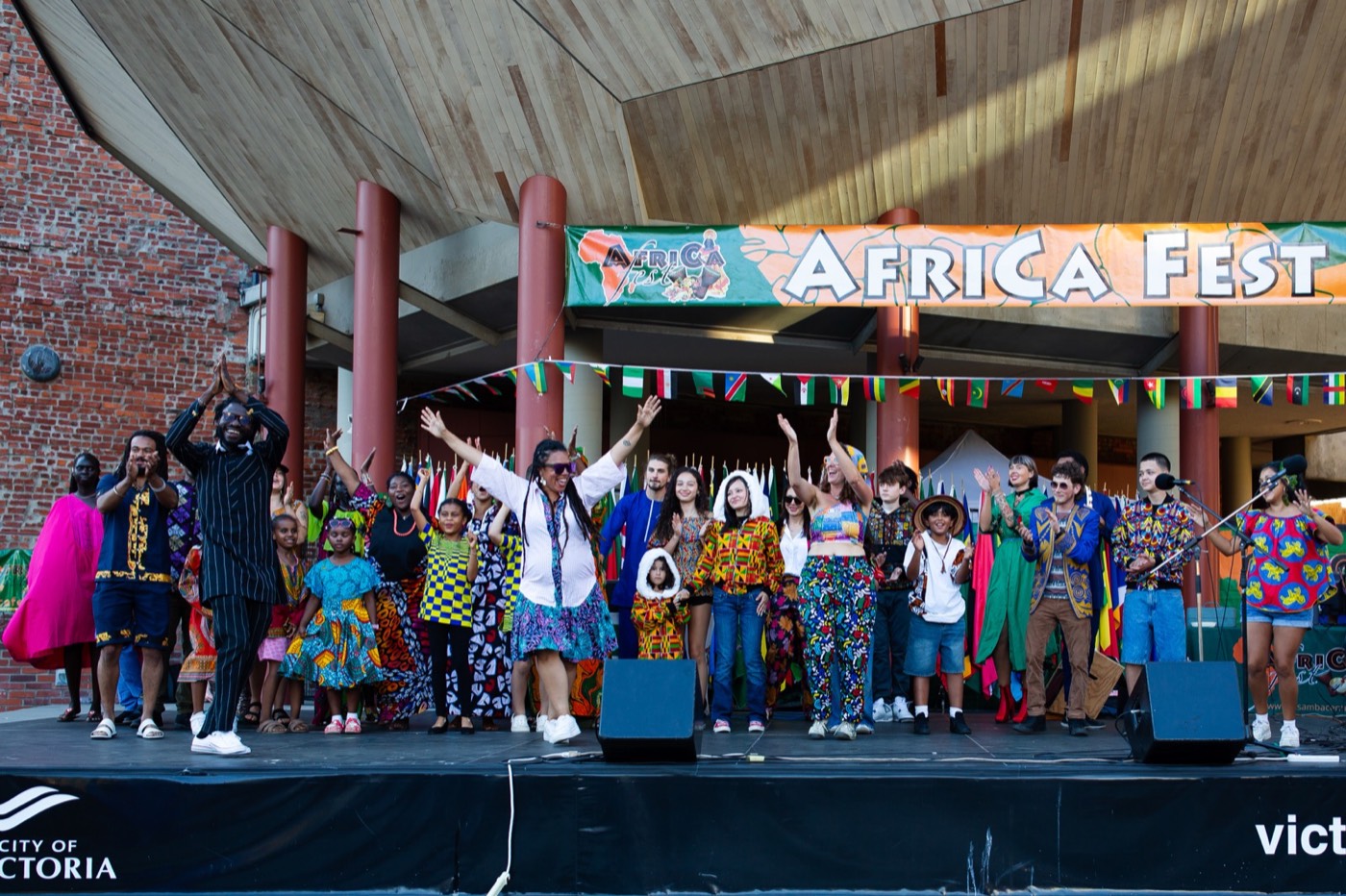 Udamma at Africa Fest fashion show